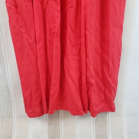 Molly Bracken Sleeveless Maxi Dress Red Size Medium - Picture 5 of 11